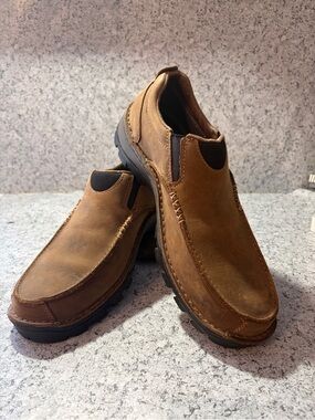 Irish Setter Red Wing Men’s Brown Leather Slip-On Loafers Walking Shoes Size 10